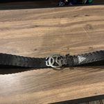 Guess Vintage Black Leather Belt Photo 1