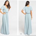 Show Me Your Mumu  Michelle Maxi Dress Steel Blue Photo 1