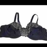 ✨NWOT✨Bali Lace Desire Back Smoothing Underwire Sz 44C Bra✨ Black Photo 2
