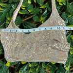 FASHIONNOVA Sparkly Pink Gold Going Out Crop Top Size Small Photo 4