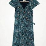 HD in Paris Anthropologie  Ruffled Wrap Dress Size 2 Photo 6