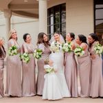 Revelry Billie Satin Taupe Tan Size 6P Photo 5