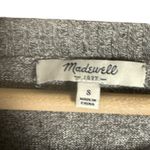 Madewell  Gray Long Sleeve Crewneck Knit Classic Pullover Sweater Size Small Photo 3