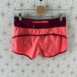 Lululemon  Speed Short Pink Maroon 2.5” Photo 5