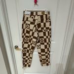 PacSun Brown and Cream Checkered Straight Leg Pants Photo 1