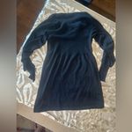 Magaschoni  Cowl Neck Longsleeve Black Dress Medium Photo 8
