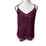 Lucky Brand Y2K VINTAGE BEADED FLOWY TANK CAMI TOP LARGE Photo 2
