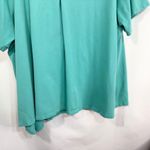 Jessica London 30W 32W Top 3X Green Short Sleeve Tee Swing Trapeze A Line 790 Photo 7