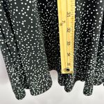 Jones New York  Dress Womens 6 Black White Polka Dot Belted Preppy Quiet‎ Luxury Photo 5