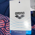 Arena 🎓 NWT  Kikko Light Drop Back One Piece Multicolored Swimsuit Photo 5