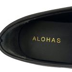 ALOHAS EUC  Leather Trailblazer Crystal Loafers Black Size 6 Photo 5
