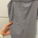 Free People  Grey Tank Top With Flowers Photo 3