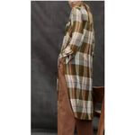 Anthropologie Pilcro Side-Slit Maxi Tunic Duster Button Down Medium Shirt Dress Photo 1