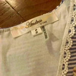 Andrée Floral Embroidered V Neck Dress size Small Pristine Photo 8