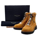 Rag and Bone NWT  Sloane Lace-Up Boots Cinnamon Brown Suede Size 9.5 New In Box Photo 5