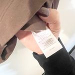 Lole  women’s chocolate brown athleisure v neck long sleeve top Photo 6