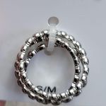 Belk NWT Silver Tone Ring Set Photo 7