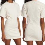 Rag and Bone Rag Bone Lilith T-Shirt Dress Ivory Size XS Revolve Organic Cotton Mini Photo 3