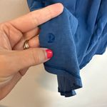 Lululemon - Yogi Everyday Tank Heathered Rugged Blue Yoga Running Gym Training Photo 6