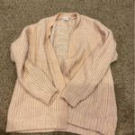 Ava & Viv  Light Pink Knit Cardigan Photo 0