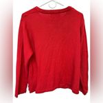 Vintage Cove Creek Holiday embroidered Beaded Red Christmas Cardigan Sweater Green Size XL Photo 1