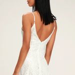 Lulus COPY - 🔥 Easy Love White Lace Skater Dress🔥~small Photo 2