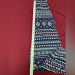 Cuddl Duds  Navy and Pink Patterned Pajama Set Photo 10