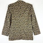 Endless Rose  Leopard Cheetah Print Two Button Blazer Size Small NWOT Photo 1