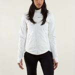 Lululemon 2013 Keep It Up Jacket White Sz 6 Rare 2013 Softshell Collectors NWOT Photo 1