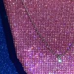 Boutique September Birthstone Necklace Blue Bling Rhinestone Birthday Zodiac Month gift Photo 9