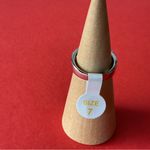 Bomb Party RBP6851 “Good Risk To Take” Quartz/Tourmaline on Rhodium Sz7 Ring NWT Photo 2