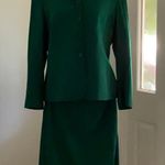 Kasper& Company Kasper & Company Green Skirt Suit  Photo 0