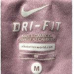Nike  Women's Running Capris Medium Purple Black Just Do It DRI-FIT Athletic Photo 4