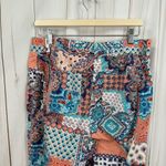 Chico's Chico’s Collection Women’s 1 Cropped Patchwork Boho Pants Photo 2