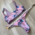 Lali and Layla Tropical Bikini Swimsuit floral thong cheeky womens Pink (small) Photo 3