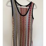 Anthropologie Aldomartins Crewneck Multicolor Sleeveless Knit Maxi Dress Sz M Size M Photo 7