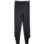 Zaful Black Cut-Out Crisscross Ankle Leggings Size M NWT Photo 1