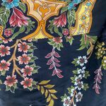 Beyond East Essentials open kimono, floral with embroidered details, size Medium Photo 2