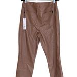 joe's jeans NWT JOE'S THE HONOR HIGH RISE VINTAGE STRAIGHT ANKLE JEANS  VEGAN LEATHER Photo 10