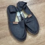 Havaianas HAVAINAS BLUE DENIM LOAFER SLIPPERS RUBBER SOLE SZ 7 EUC Photo 8