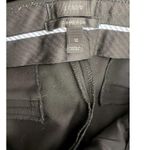 J.Crew Cameron High Rise Flat Straight Leg Stretch Trouser Pockets 12 Black Photo 8