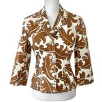 Etcetera  Paisley Studded Blazer NWOT Sz 6 Photo 0