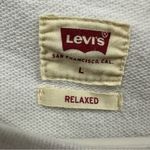 Levi's  White Relaxed Graphic Logo Crew Neck Cotton Long Sleeve Sweatshirt Large Photo 10