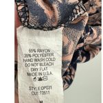 Always Pink Blue Printed Surplice V Photo 7