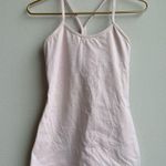 Lululemon Tank Top T Shirt Yellow Pink Gray Power Y Size 4 / 6 Small Gym Wear Photo 10