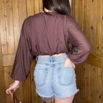 Urban Outfitters  Cropped 70s Boho Chic Blouse Top Size XS Photo 1