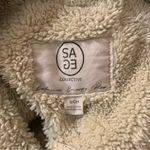 Sage EUC Plush Shirt Jacket Photo 5