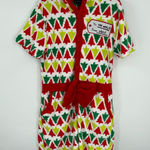 Blizzard Bay Womens Christmas Tree Fleece Hooded Pajama Romper Jumpsuit Size M White Size M Photo 0