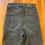 American Eagle  jeans size 00 black curvy super high rise jeggings next level Photo 5