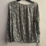 Lucky Brand Long Sleeve Floral Print Women's Top L Photo 2